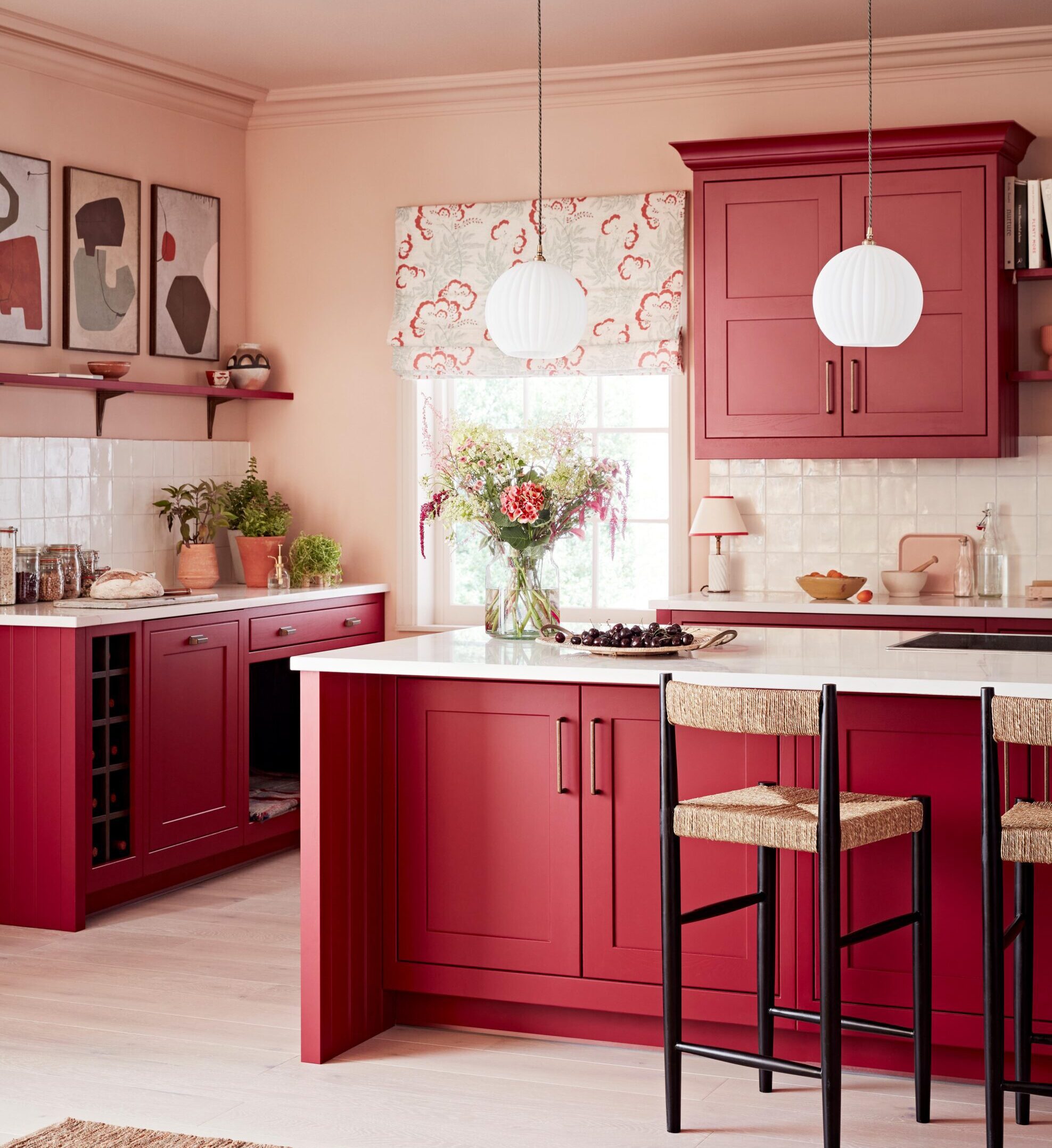 New Colour Trend - English Red - Burbidge Kitchen Makers