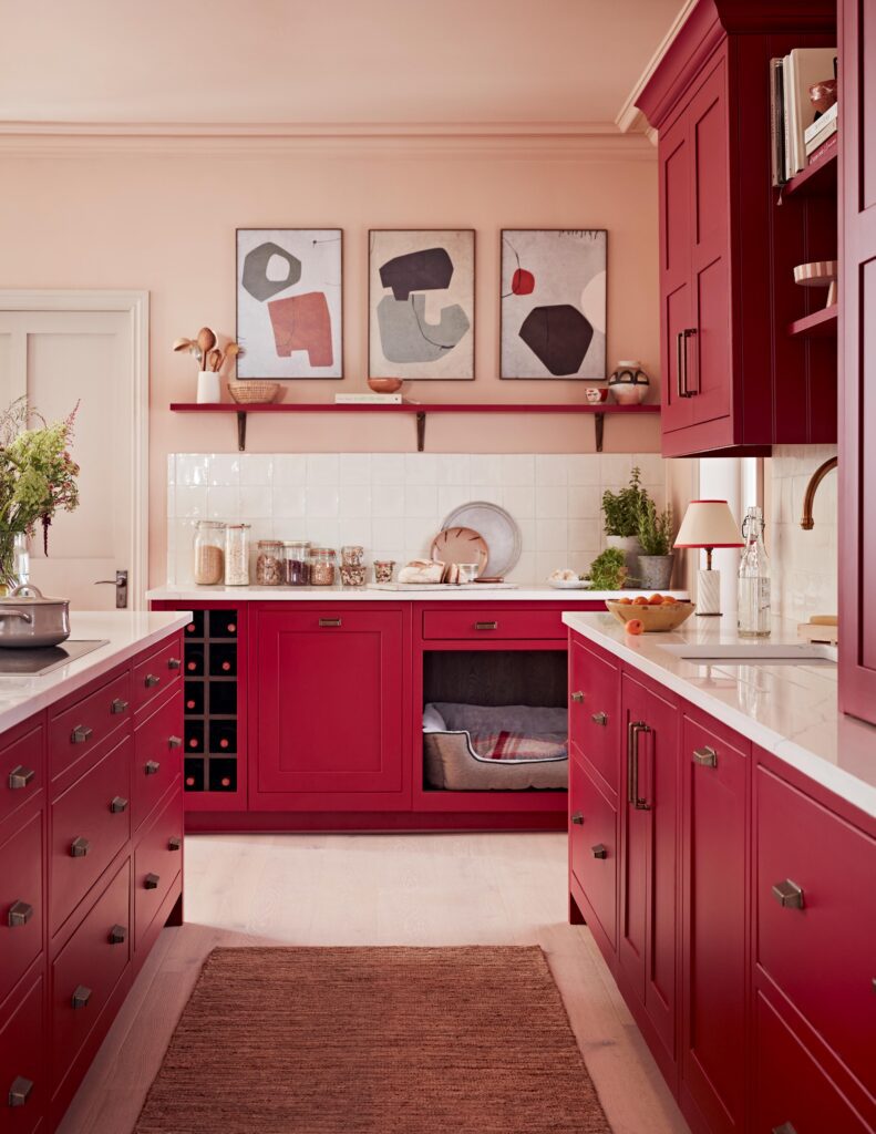 New Colour Trend - English Red - Burbidge Kitchen Makers